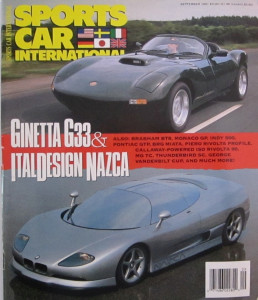 SPORTS CAR INTERNATIONAL 1991 SEPT - BRABHAM BT8, MG TC, BMW M1, ISO 90